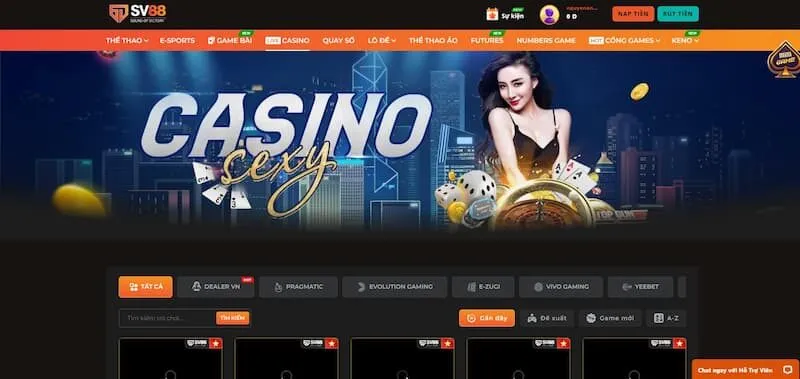 Làm thế nào để tham gia casino sv88?